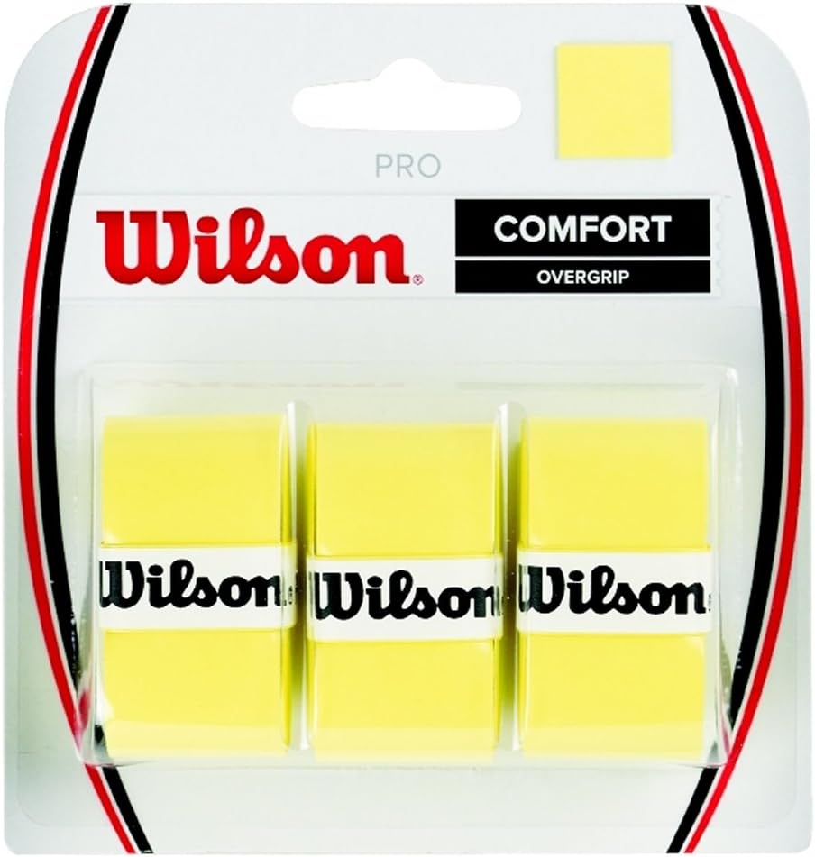 WILSON Pro Overgrip Comfort - 3 Pack (Yellow)