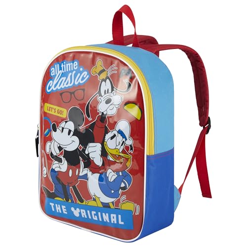Disney Cars Backpack for Kids 15” | Cars Bookbag for Boys | Padded Straps & Large Zip Compartment | Lightning McQueen Backpack Cars Back to School Supplies
