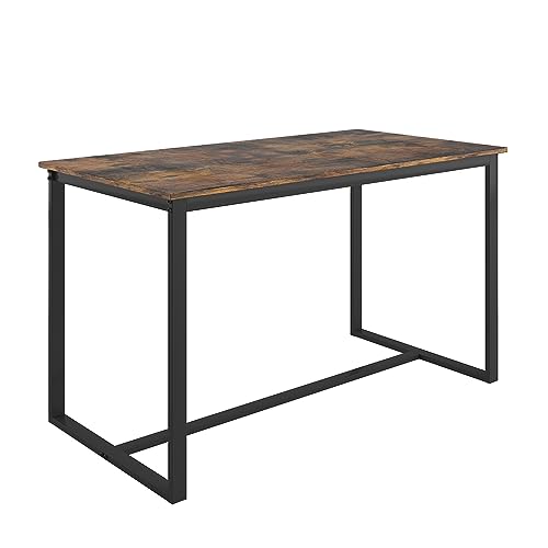 3-Piece Farmhouse Kitchen Table Set with Benches - Classic Design, Space-Saving, and Sturdy (White)