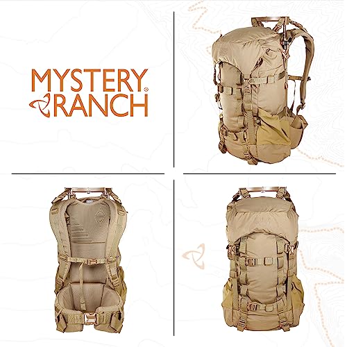 Mystery Ranch Pop Up 40 Hunting Backpack, Weatherproof, Daypack for Travel, Hiking, Outdoors, Camping, 40L, M, Coyote
