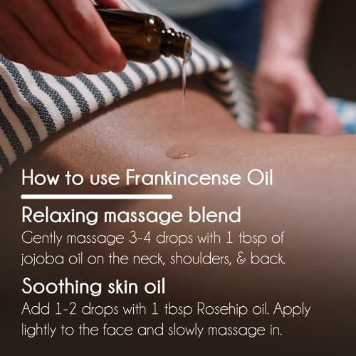 16 fl oz - Frankincense Essential Oil (100% Pure & Uncut), Aluminum Bottle - GreenHealth