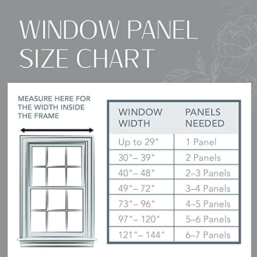 Elrene Home Fashions Athena Faux Crushed-Silk Window Curtain Panel and Valance Set, 52