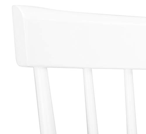 Safavieh Home Collection Providence Spindle Back Black Bar 30-inch Stool (Set of 2)