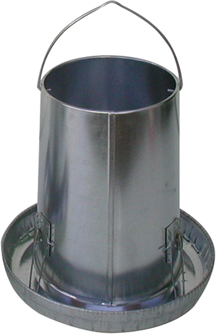 Farm Tuff Galvanized Hanging Poultry Feeder, 25-Pound
