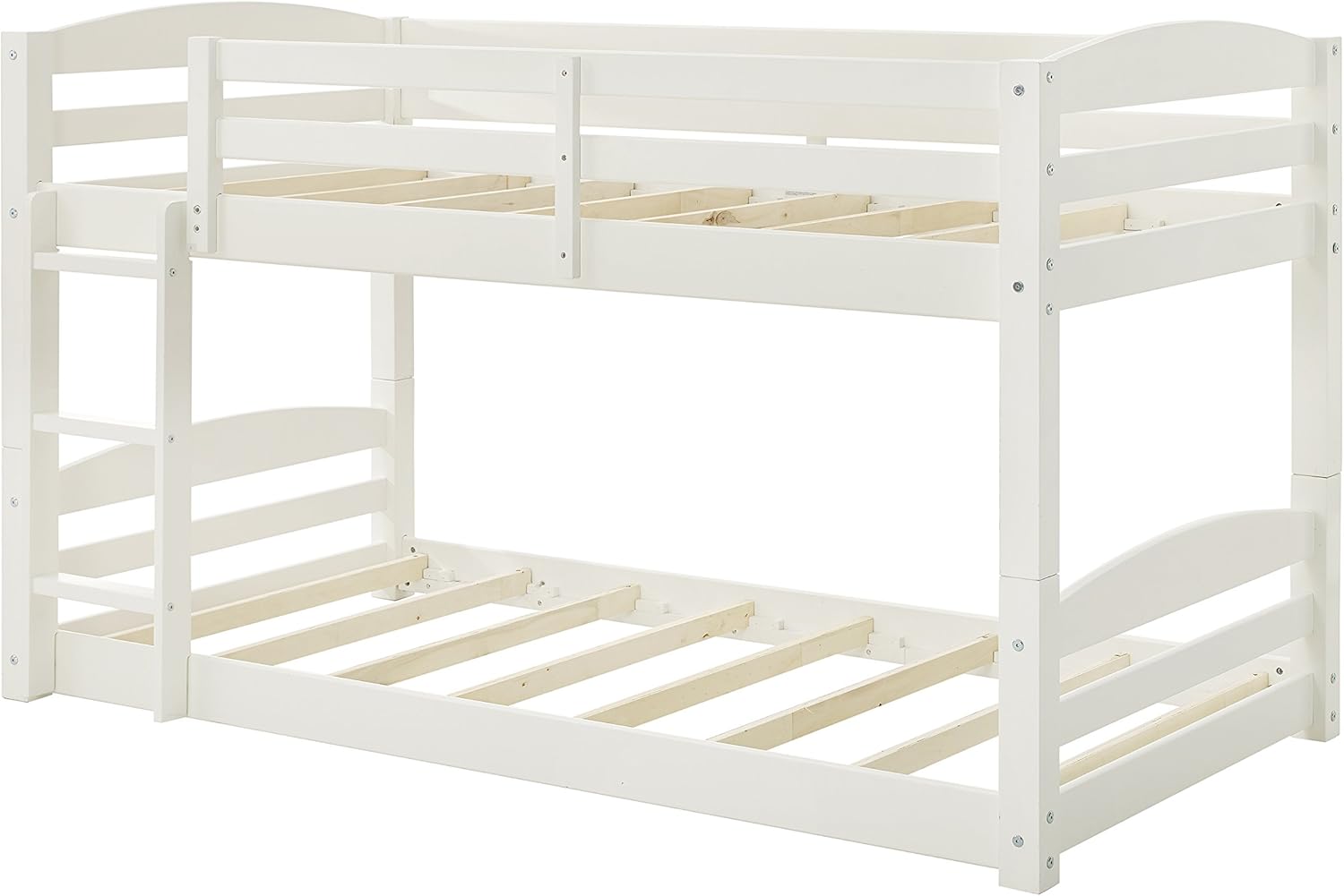 Dorel Living Sierra Twin Over Twin Bunk Bed in White