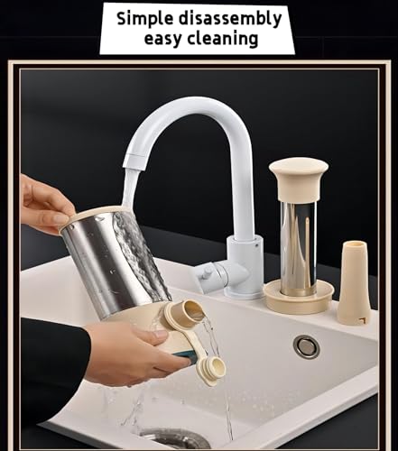 High quality home sausage stuffers, homemade sausage making tool - Kitchen enema machine Fast sausage filling, 4 stuffing tubes (2.2 lb sausage stuffer)