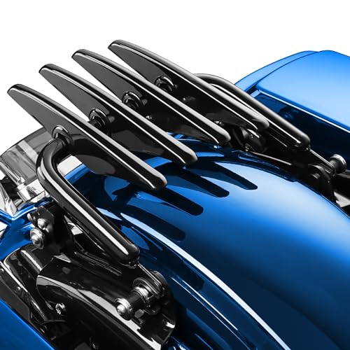 PBYMT Stealth Luggage Rack Compatible for Harley Touring, Detachable Luggage Rack Compatible with Harley Davidson Street Glide Road Glide Road King Electra Glide Ultra Limited 2009-2024 (Black)