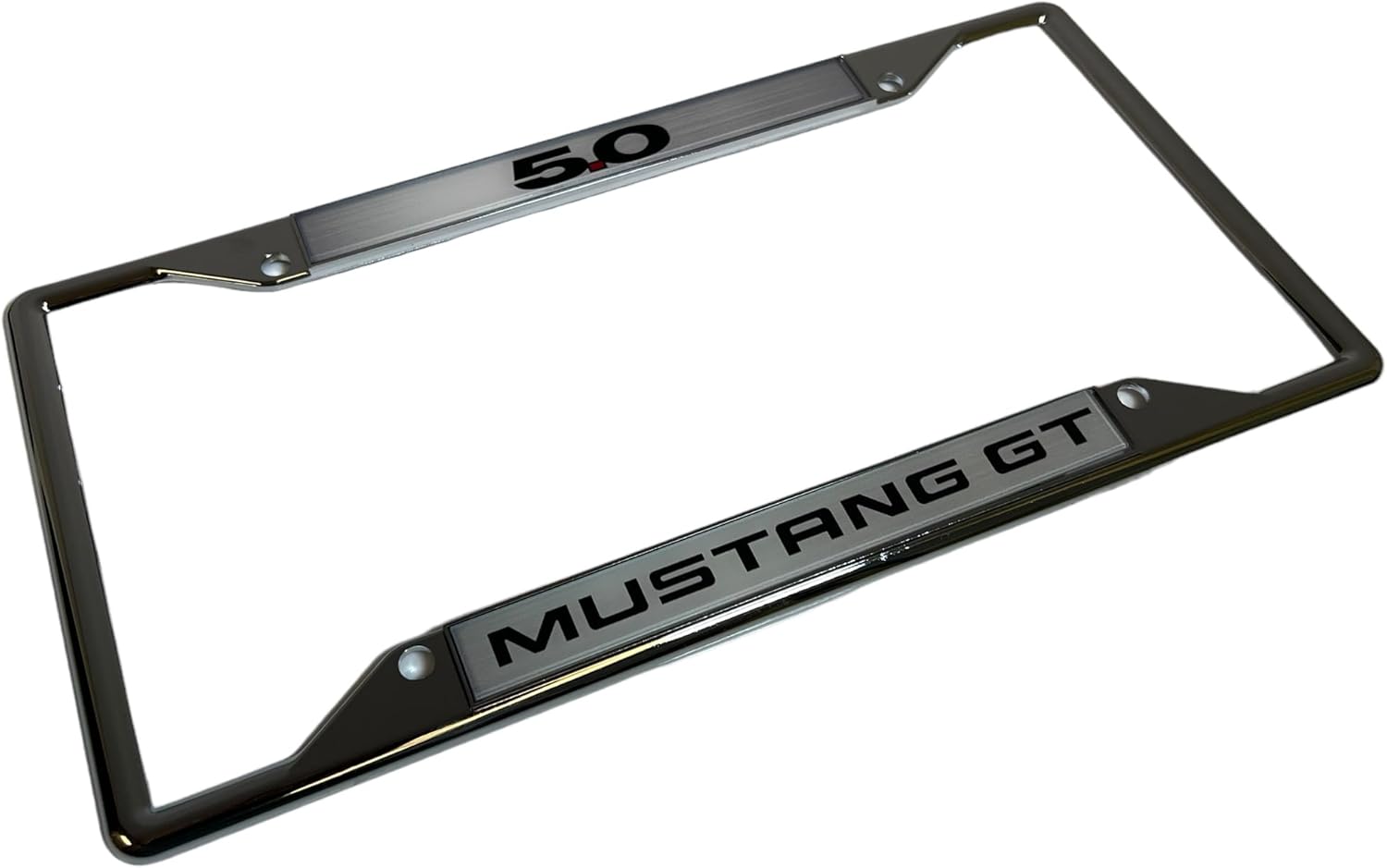 Eurosport Daytona- Compatible with -, Ford Mustang GT 5.0 License Plate Frame