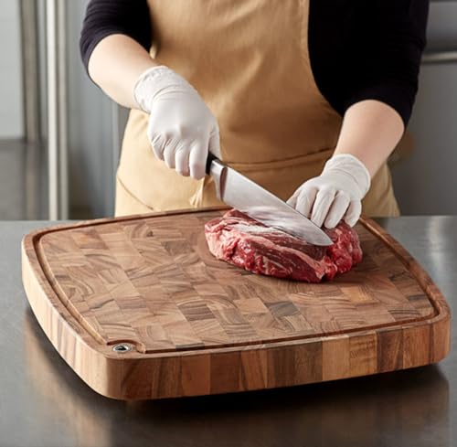 Ironwood Gourmet Big Catch Cutting Board, Acacia Wood, 10.5 x 15 x 1.25 inches