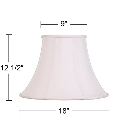 Creme Large Bell Lamp Shade 9