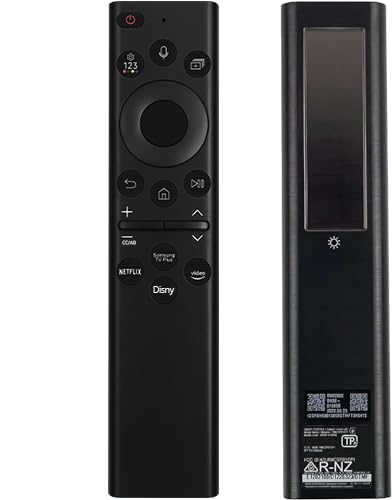 Original Voice Remote Control - BN59-01385A Solar Charging for Samsung 2021 and 2022 and2023 Smart TVs. Also Bn59-01385B Full Function Replacement