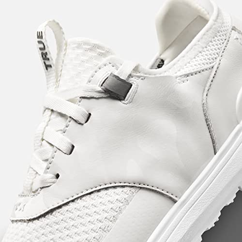 True LUX Hybrid, Men's Golf Shoes, Waterproof Knit Upper, 100% Nappa Leather Saddle