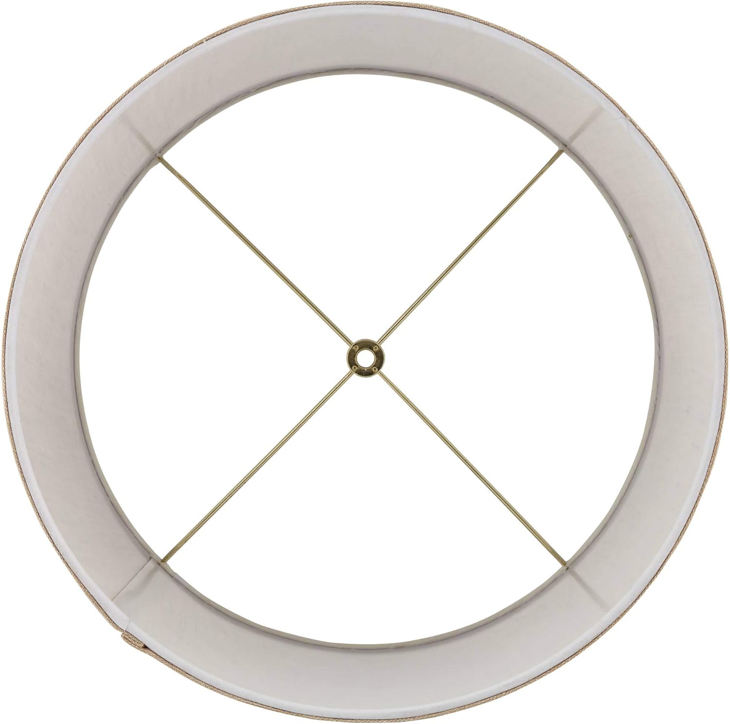 Taupe Linen Small Hardback Drum Lamp Shade 15