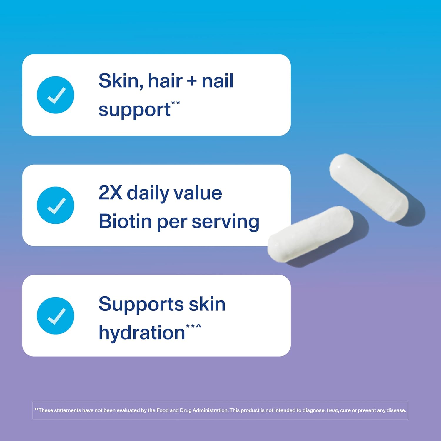 Vital Proteins Collagen Peptides Beauty Edition Capsules, 2.5g of Collagen Per Serving with Biotin and Vitamin C, 30 Servings