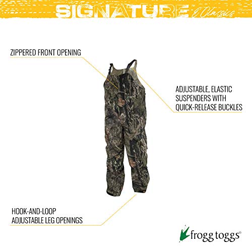 FROGG TOGGS Men's Classic Pro Advantage Waterproof Breathable Bib