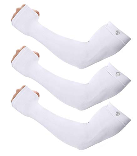 Arm Sleeves for Men Women UV Sun Protection Compression Warmer Cover