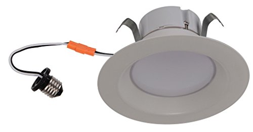 Goodlite G-19767 4 inch Round Retrofit LED Recessed Lighting Fixture, Dimmable Downlight 10W (65 W Replacement) 800 LM CRI 90 Energy Star, UL Listed, 4100k Cool White