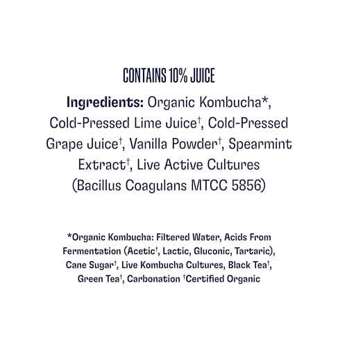 Health-Ade Pink Lady Apple Kombucha, 48 fl OZ, Red-Yellow