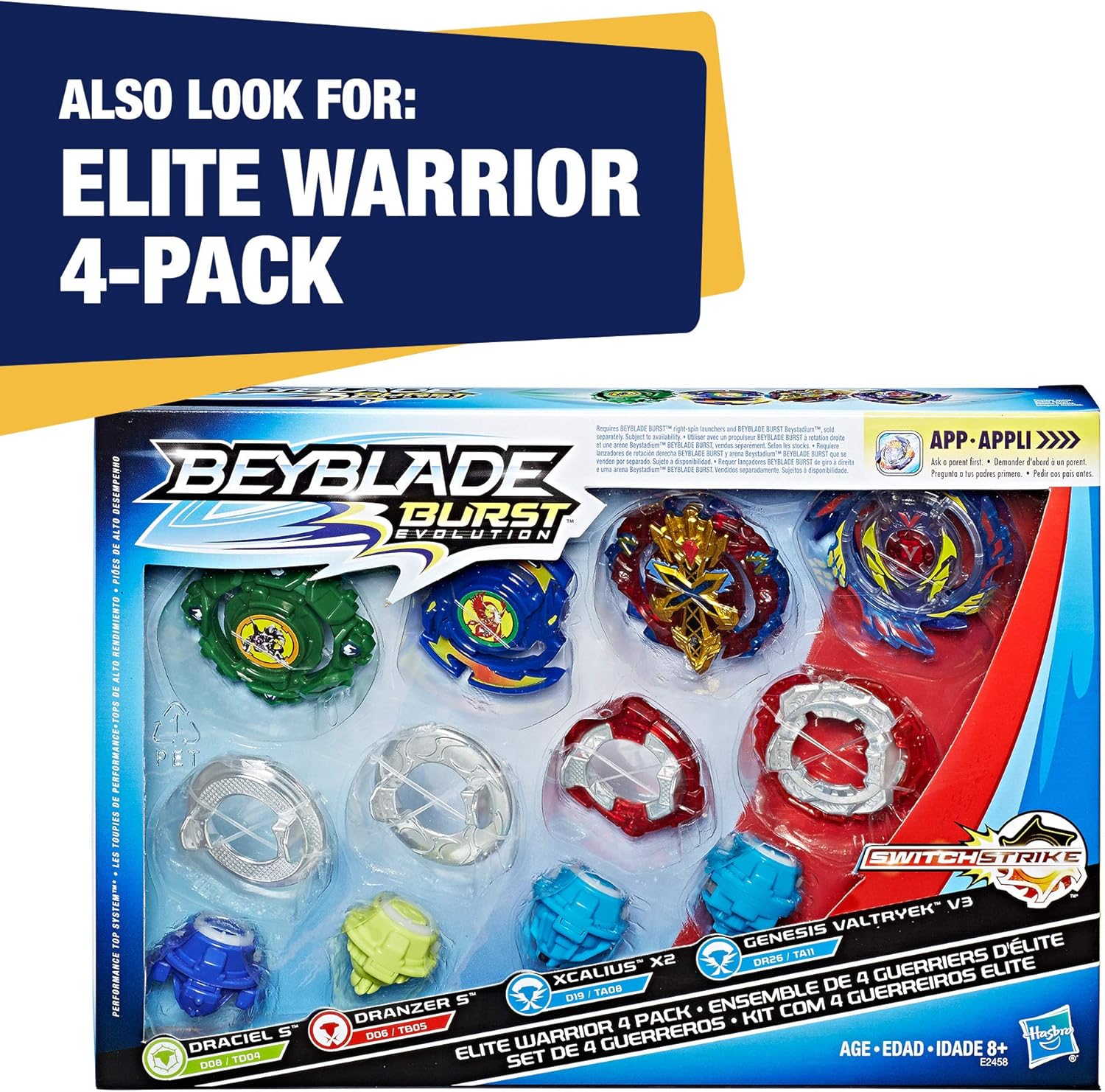 Beyblade Burst Epic Rivals Battle Set – Complete Set with Beystadium, Battling Tops, and Launchers – Age 8+