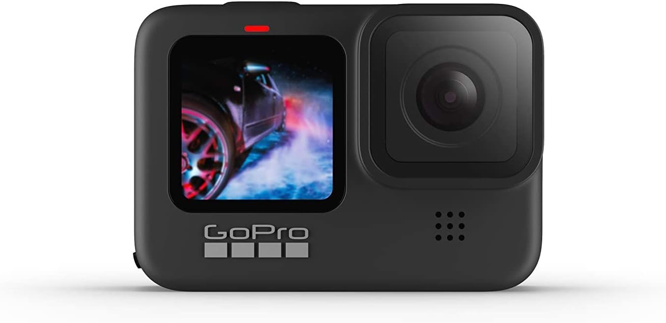 GoPro HERO9 Black Bundle - Includes The Remote, Spare Battery (2 Total), and Carrying Case (CHDRB-902-RW)