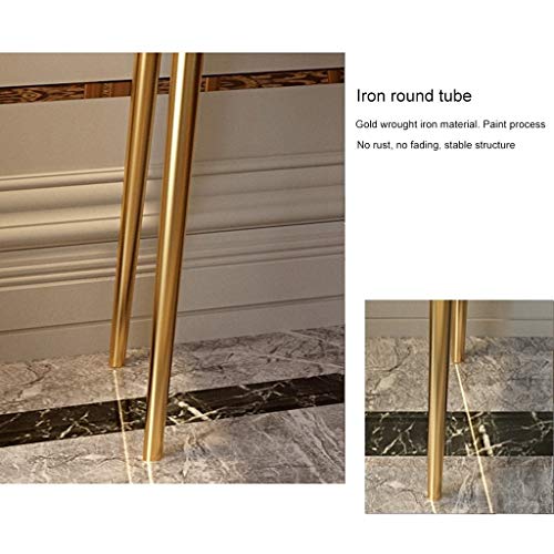 Vanity Table Set Dressing Table,with Mirror and Stool Drawers Adjustable Vanity Table Set Makeup Dresser (White Length 80cm)