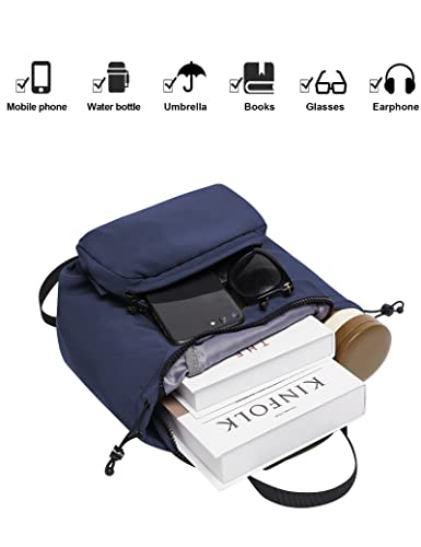 THE GYM PEOPLE Lightweight Mini Backpacks Womens Waterproof Travel Daypack Small Cute Crossbody Sling Bags