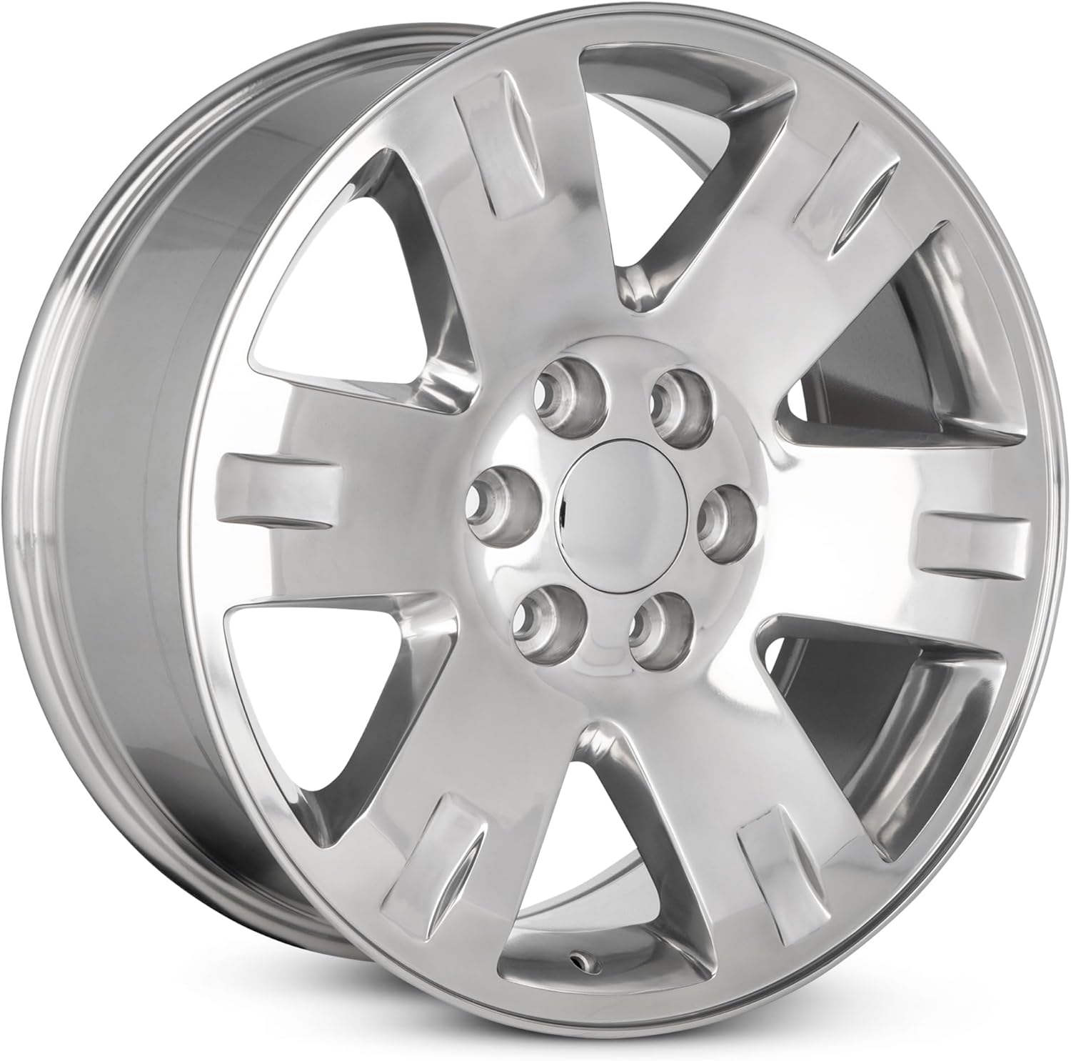 For 2007-2013 GMC Yukon 20 Inch Polished Silver Rim - OE Direct Replacement - Road Ready Car Wheel