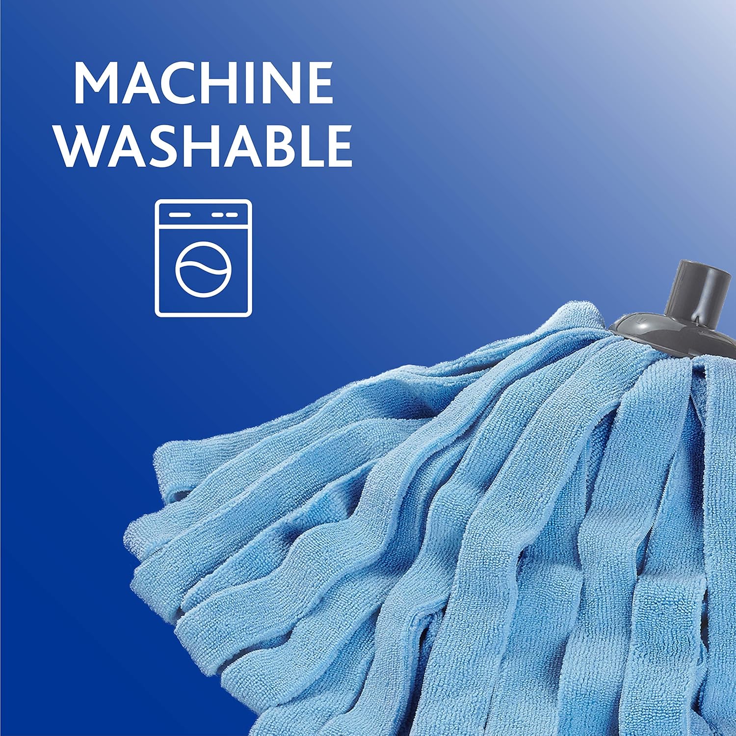 O-Cedar Microfiber Cloth Mop Refill, Blue (Pack of 2)