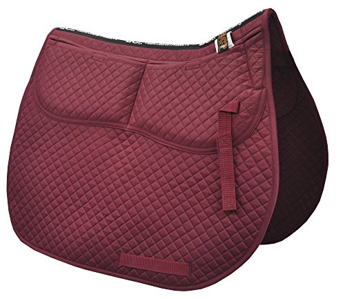ECP Equine Comfort Products All Purpose Correction Saddle Pad with Memory Foam Pockets