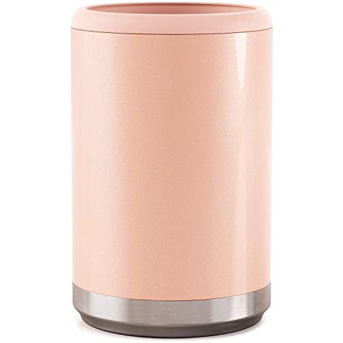 Maars Standard Can Cooler for Beer & Soda | Stainless Steel 12oz Beverage Sleeve, Double Wall Vacuum Insulated Drink Holder - Pink Magic