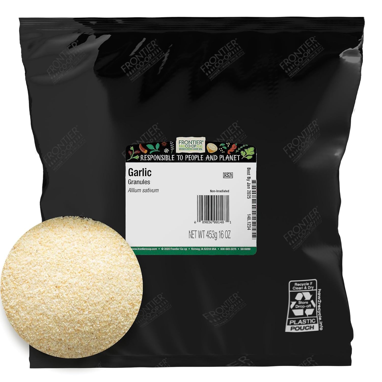 Frontier Co-op Garlic Granules 1lb