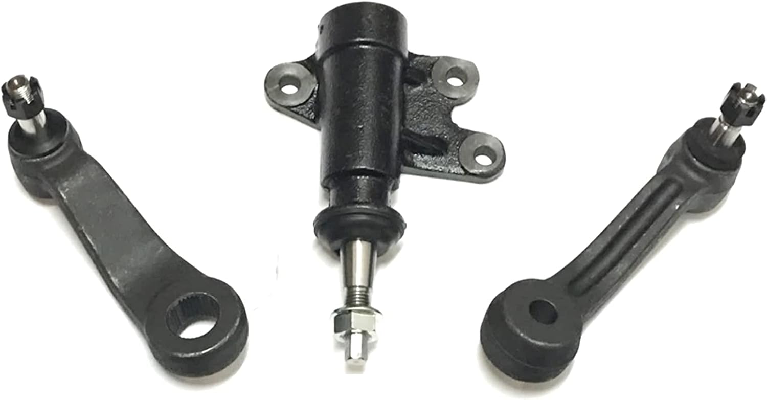 PartsW - 17 Pc Front Control Arms & Ball Joints Adjusting Sleeves Tie Rod Ends Sway Bars Idler & Pitman Arms Complete Suspension Kit