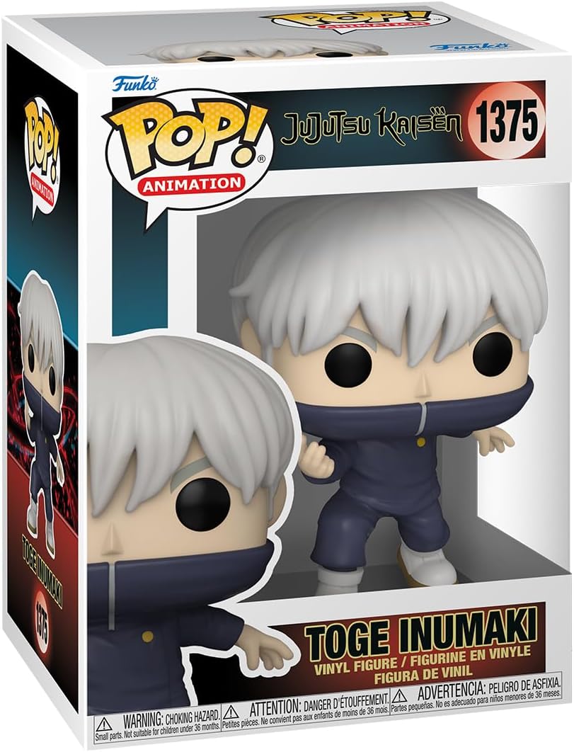 Funko! Pop Animation: Jujutsu Kaisen - Toge Inumaki with Chase (Styles May Vary)