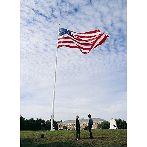 Annin Flagmakers Model 2270 American Flag All-Weather Nylon SolarGuard Nyl-Glo, 5 x 8 Feet