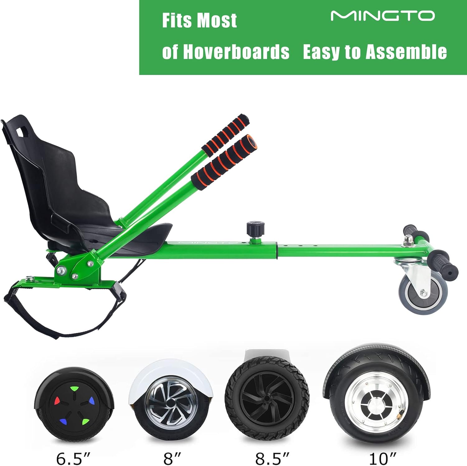 Hoverboard Seat Attachment Go Kart Hoverboard Attachment Accessory Firm Adjustable Frame HoverKart into 5