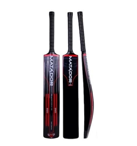 Matador Enzo Fiberglass Tape Tennis Cricket Bat
