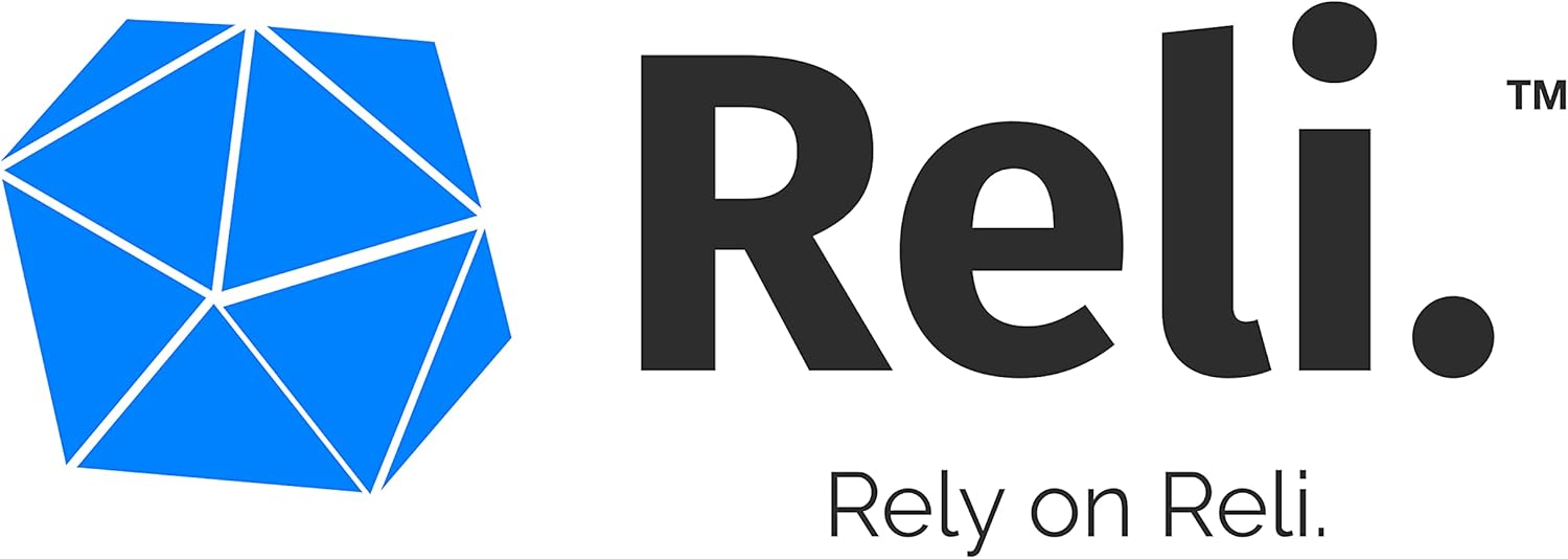 Reli. SuperValue 33 Gallon Trash Bags | 125 Count | Made in USA | Heavy Duty | Clear Multi-Use Garbage Bags