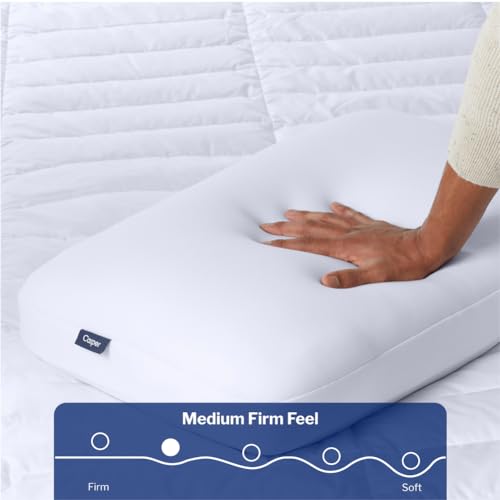 Casper Sleep Foam Pillow, King, White