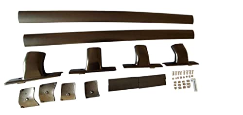 ROKIOTOEX Roof Rail Cross Bars Fits Nissa-n Murano 2015-2024 | Kayak Cargo Box Carrier Roof Rack Crossbars | Aluminum – Silver