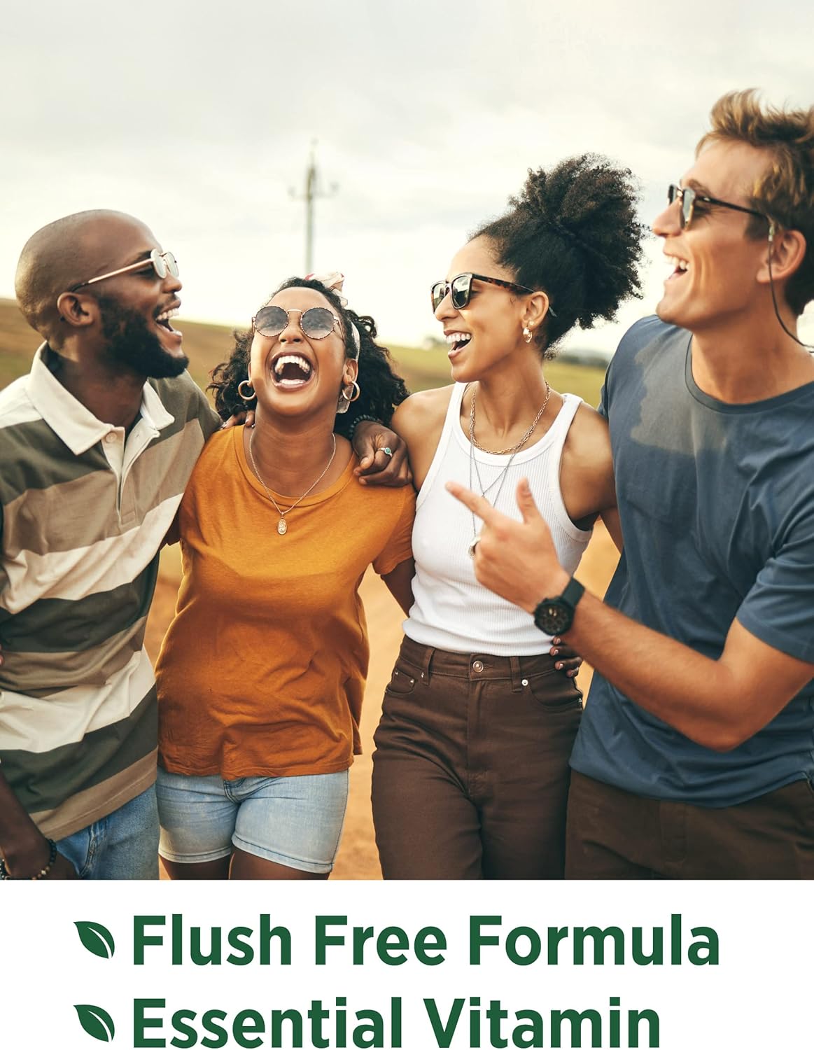 Nature's Truth Flush Free Niacin | 500mg | 100 Capsules | Non-GMO & Gluten Free Supplement