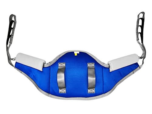 Sit to Stand Lift Patient Aid Padded Sling and Stand Assist with Back Support,Patient Lift Sling works with Most Mobility Aids & Equipment, SWF 500lb (Large)