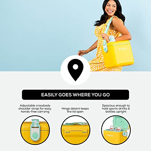 Igloo 11 Qt Tag Along Too Strapped Picnic Style Cooler