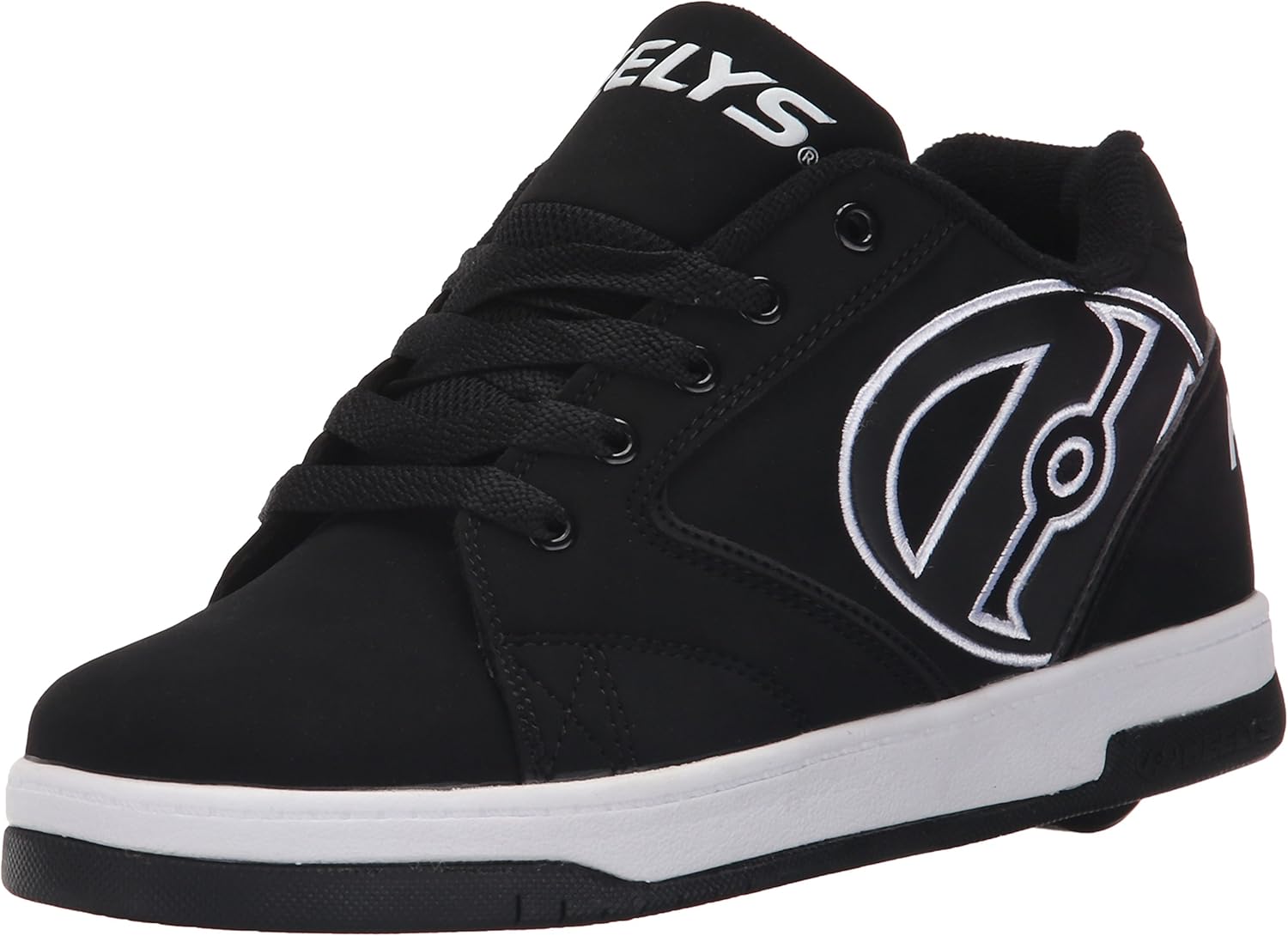 Heelys Boy's Propel 2.0 (Little Kid/Big Kid/Adult) Black/White 7 Big Kid