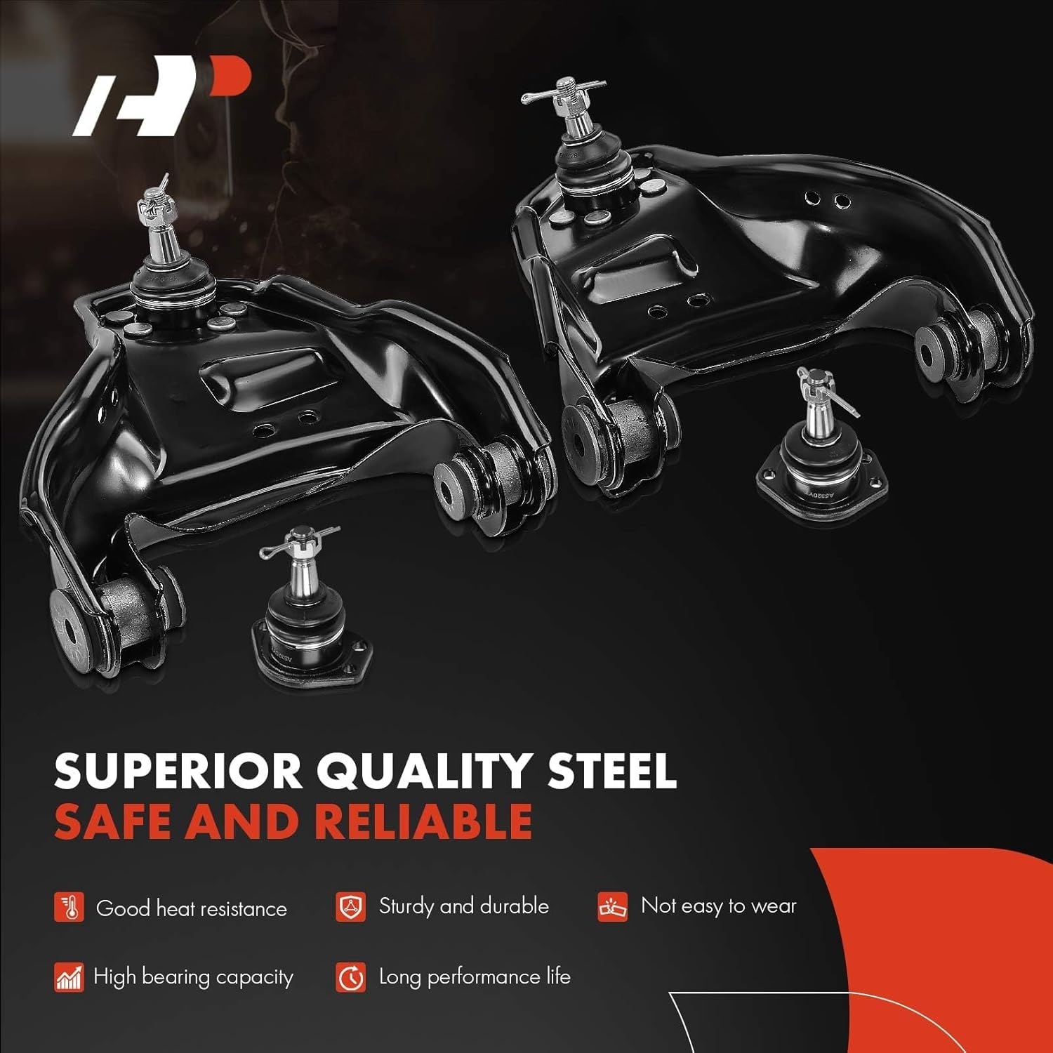 A-Premium 13Pcs Front Suspension Kit, Upper Control Arm Ball Joint Sway Bar Link Inner Outer Tie Rod End Idler Arm, Compatible with Chevrolet Blazer 98-05, S10 98-04, GMC Jimmy 98-05, Sonoma 98-04