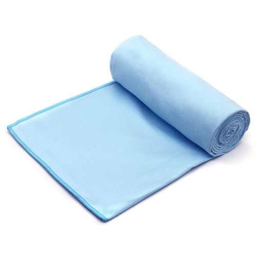 2 Pack Hot Yoga Towel Non Slip Yoga Mat Towel Non-Slip Sweat Absorbent Microfiber Towel for Hot Yoga, Pilates and Workout 72
