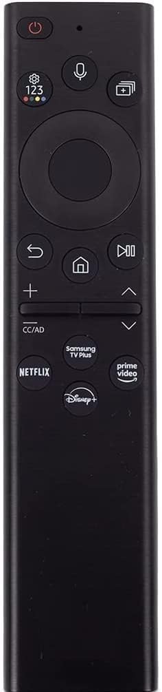 Replacement BN59-01385A Voice Control Enabled Remote Control for Samsung Smart TVs - Compatible with Neo QLED, The Frame, and Crystal UHD Series