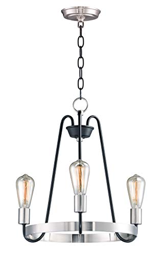 Maxim Haven-Five Light Chandelier-23.75 Inches Wide by 22.5 inches high-Oil Rubbed Bronze/Antique Brass Finish -Traditional