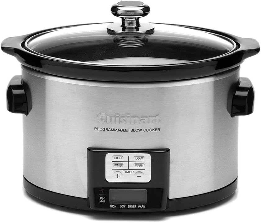 Cuisinart 3.5Qt Programmable Slow Cooker, Multicolor