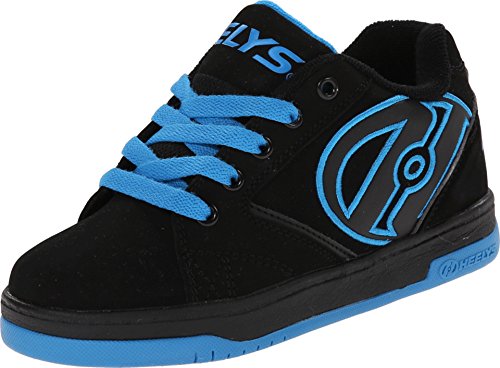 HEELYS Men's Propel 2.0 Black Black Royal Roller Skate Shoes Sneakers