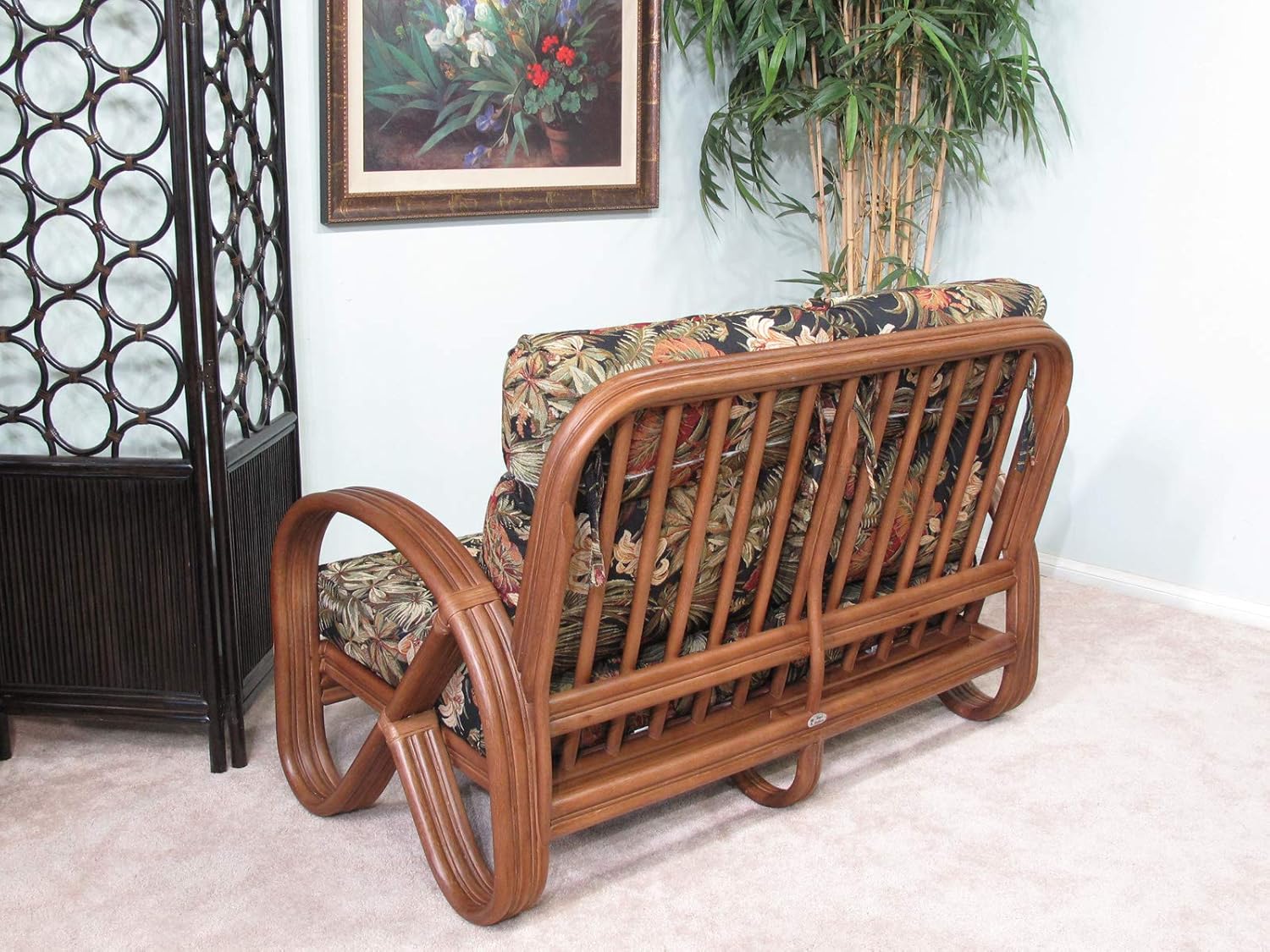 Rattan Living Room Furniture Loveseat (#1791AW-PO)